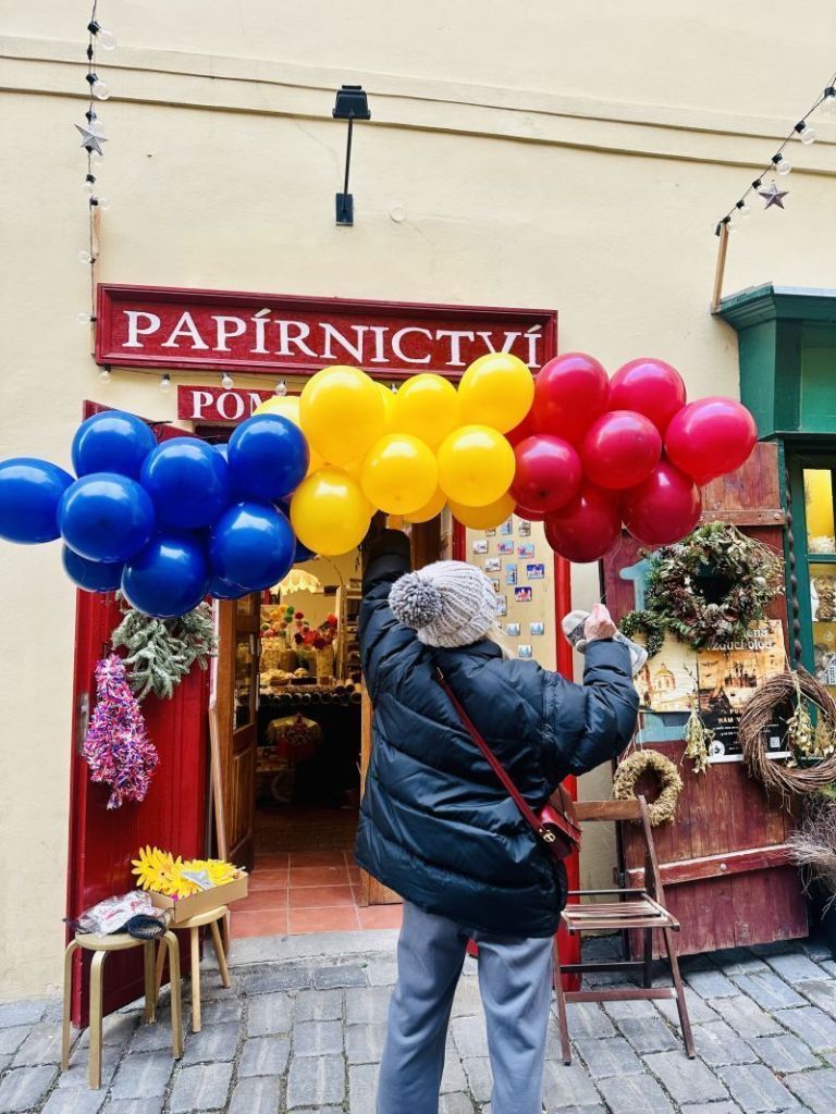Malostranské papírnictví, Balonkárna | Pompomtime Paper Flowers